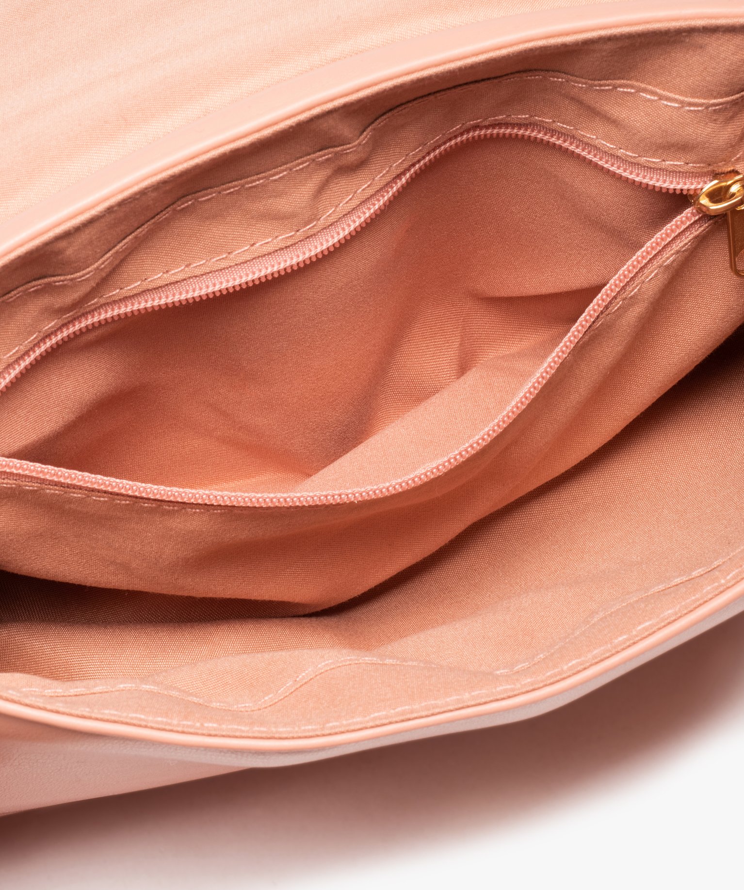 Sac besace petit format souple orange clair | GEMO