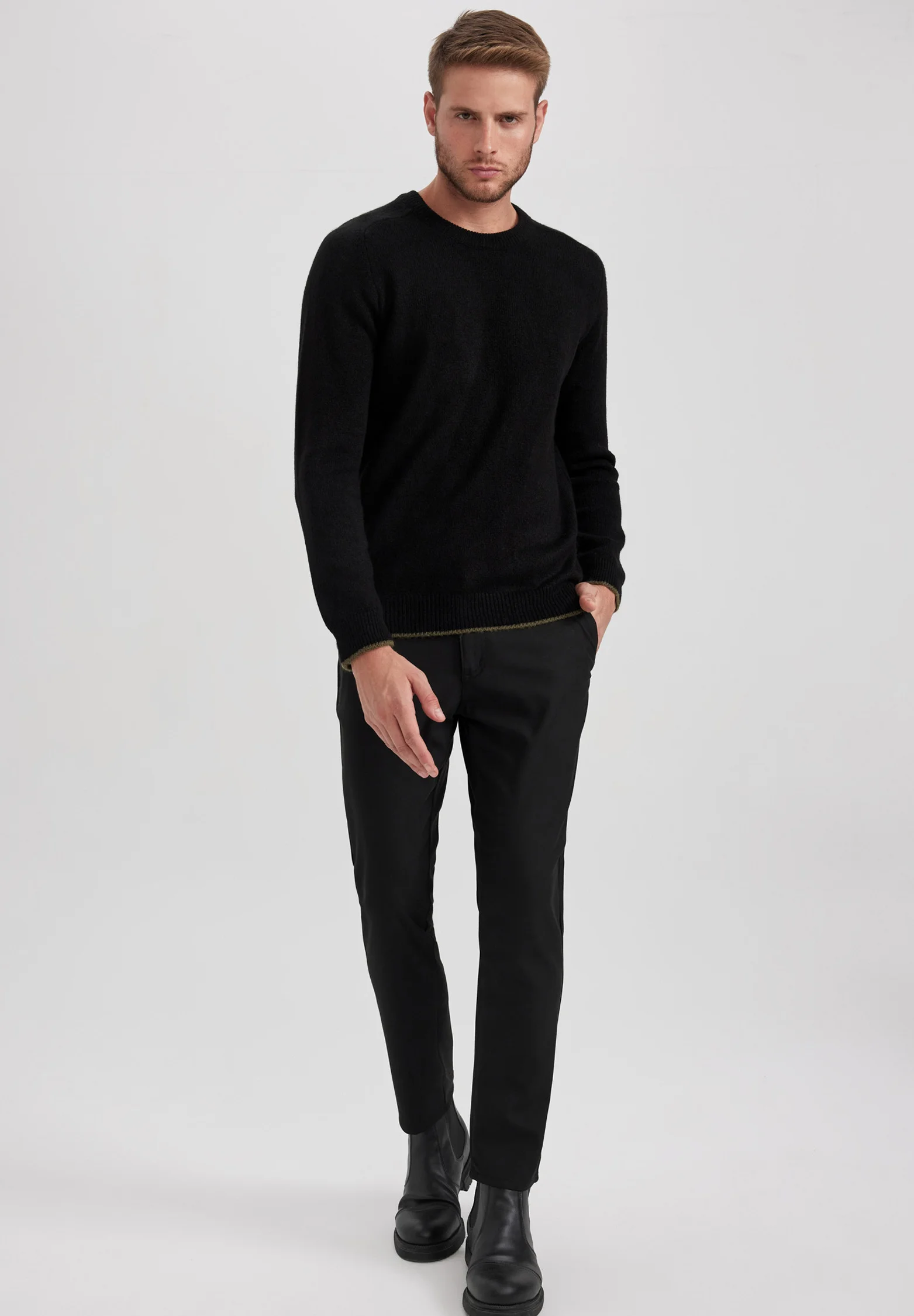 DeFacto STANDART FIT - Jersey de punto