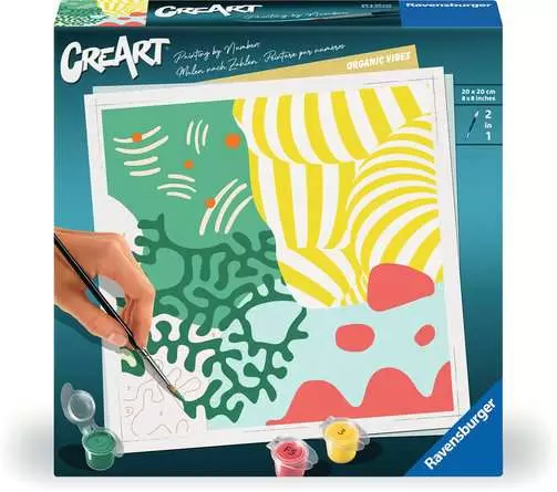 CreArt Organische Vibes - Malen nach Zahlen für Erwachsene