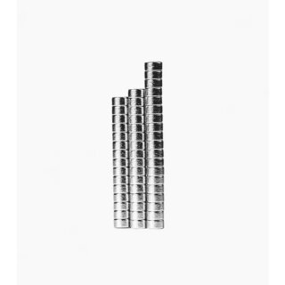 Kromlech - Round N52 Magnets 2x1 mm (50)