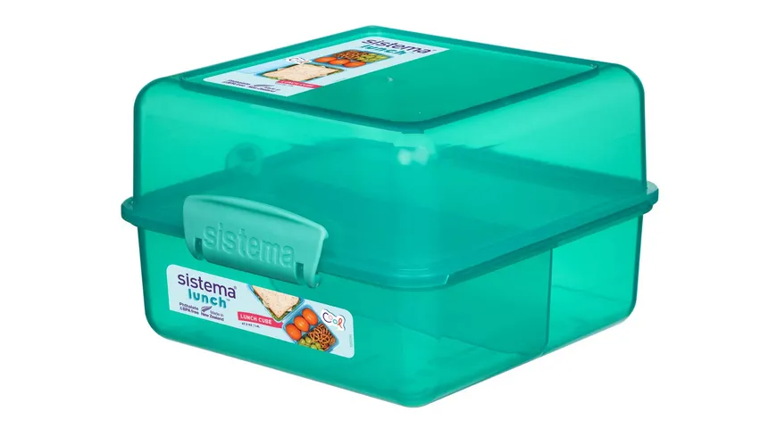 sistema Lunchbox LUNCH CUBE 1,4l Achtung: diesen Artikel gibt es in verschiedenen farblichen Ausführungen. Sie erhalten nur 1 Artikel (zufällige Auswahl im Lager). Eine Vorauswahl ist leider nicht möglich.