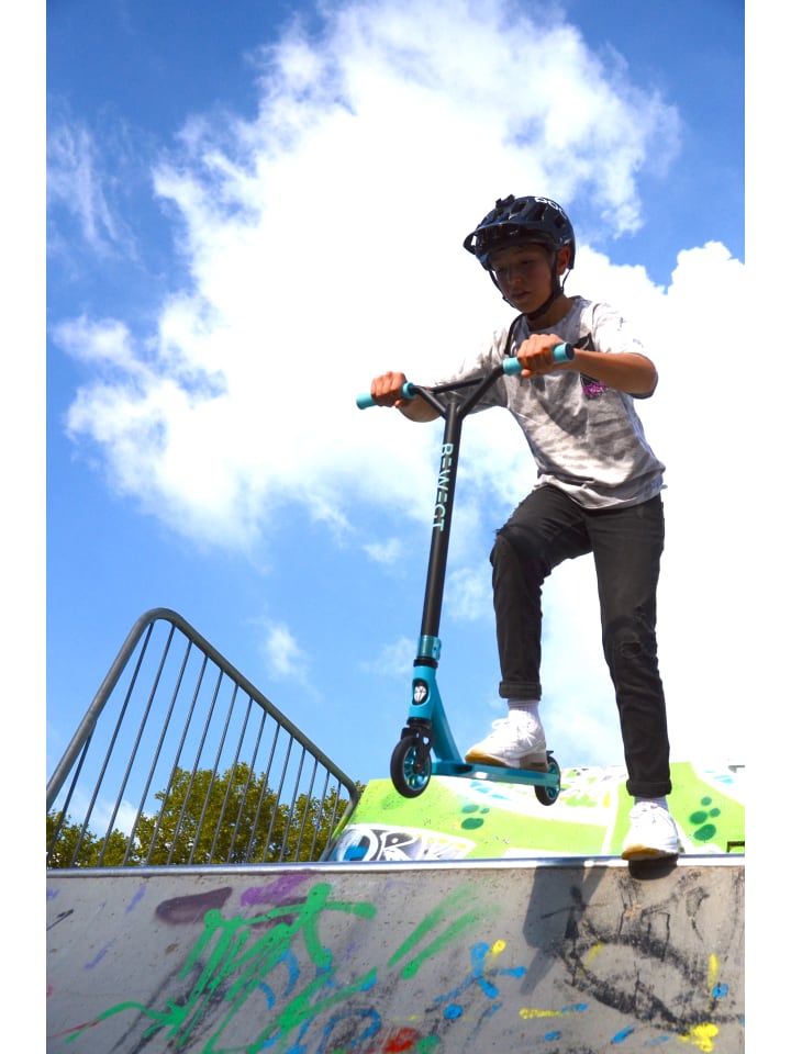 BEWEGT Stuntscooter Next Level teal black matt günstig kaufen onesize