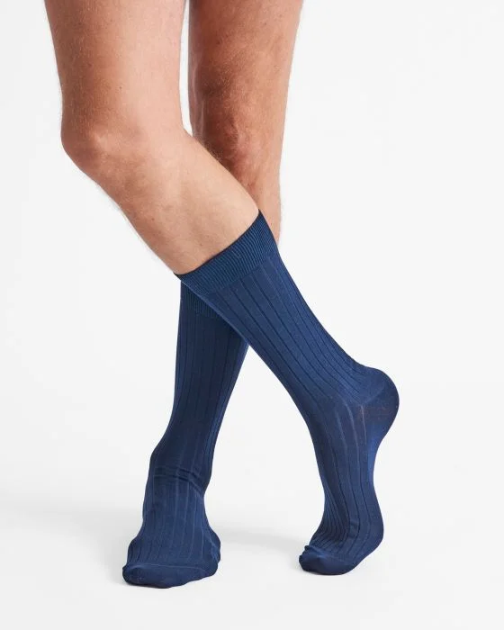 Chaussettes à base de fil d'Écosse mélangé