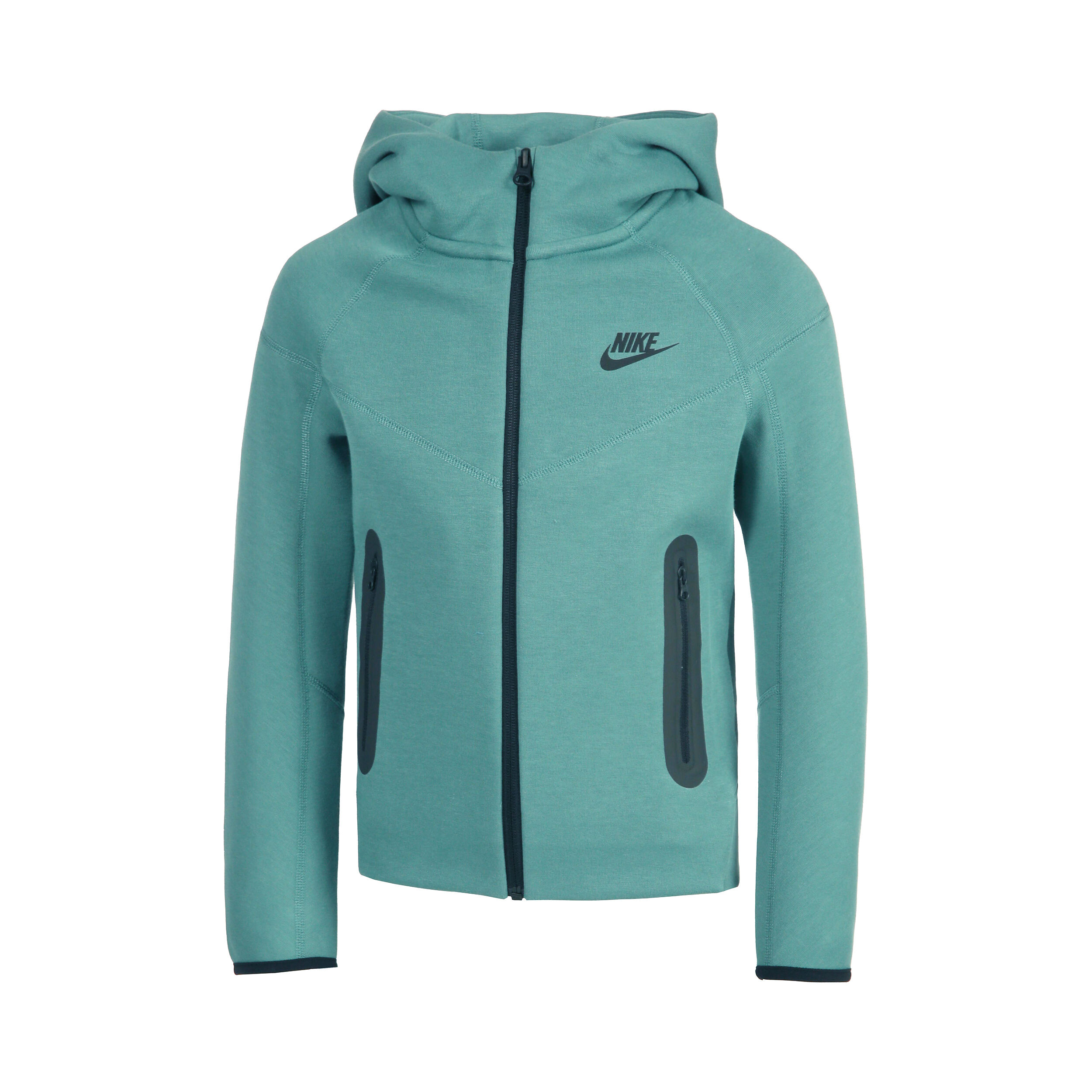 Tech Fleece Full-Zip Hoody Jungen - Dunkelgrün