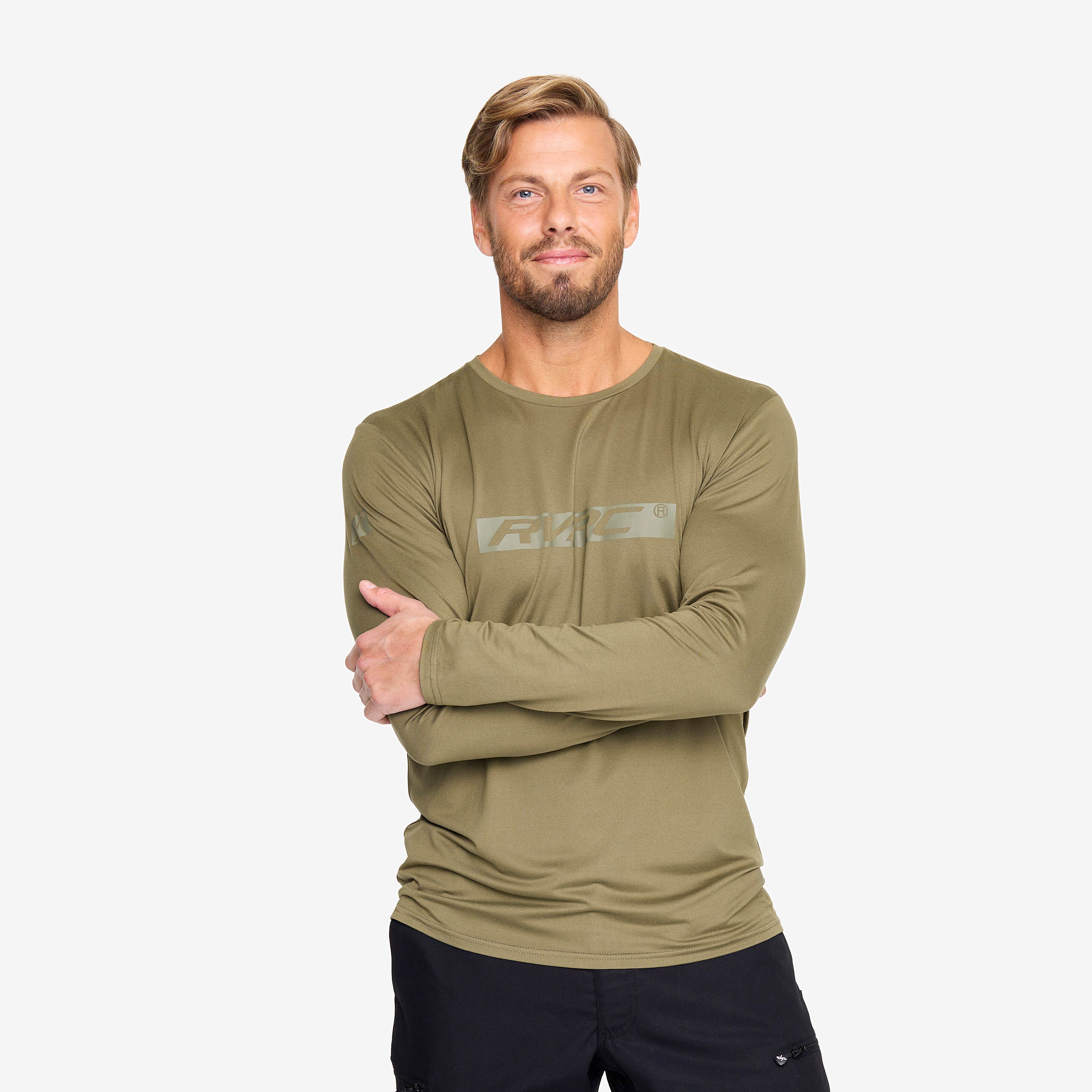 Backpacker LS Tee Homme Burnt Olive