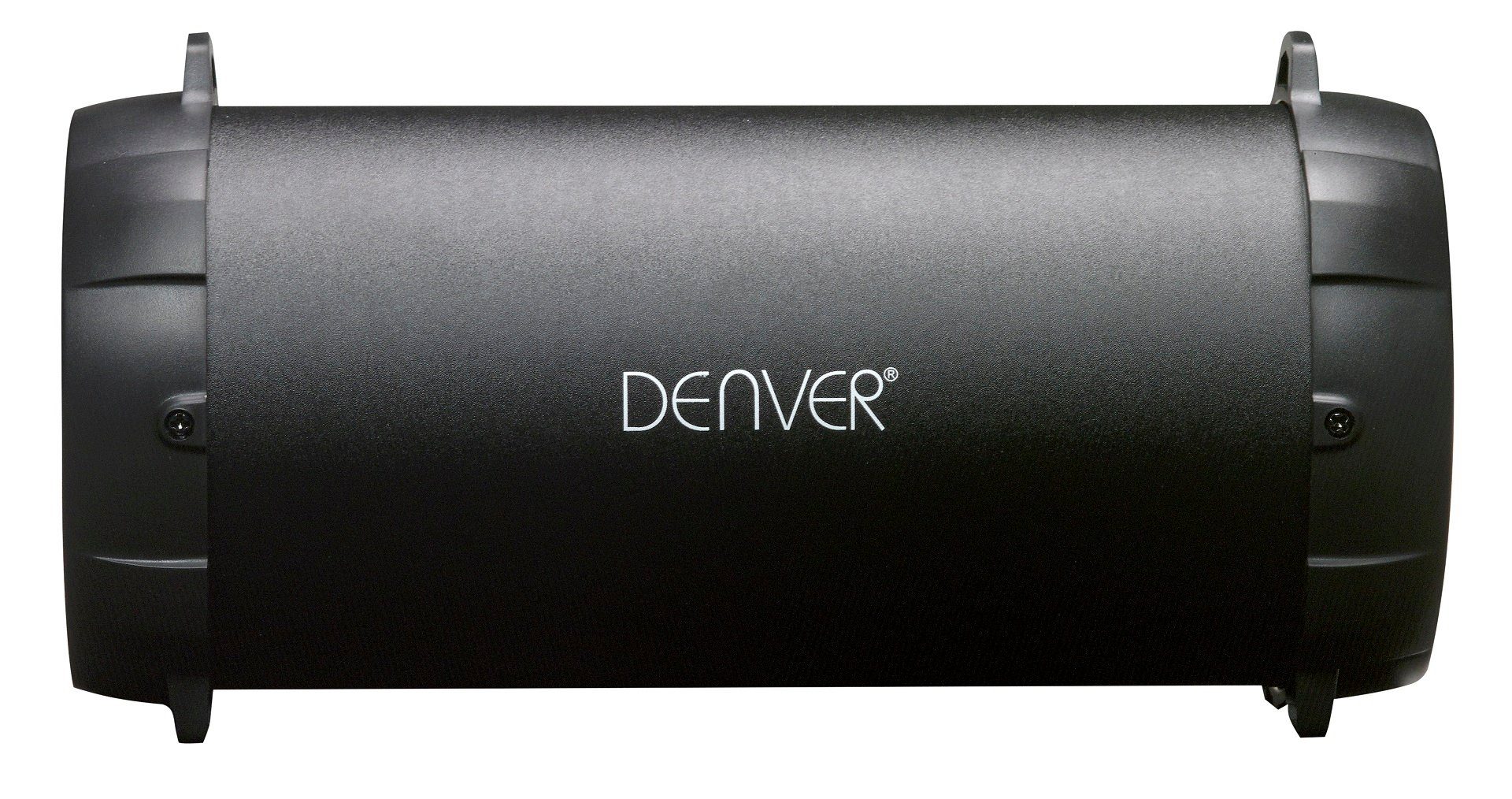Denver BTS-53 Bluetooth Soundbox schwarz Lautsprecher Bassbox Sound Box Portable-Lautsprecher (10 W, kabellose Bluetooth Soundbox mit aufladbaren Akku)