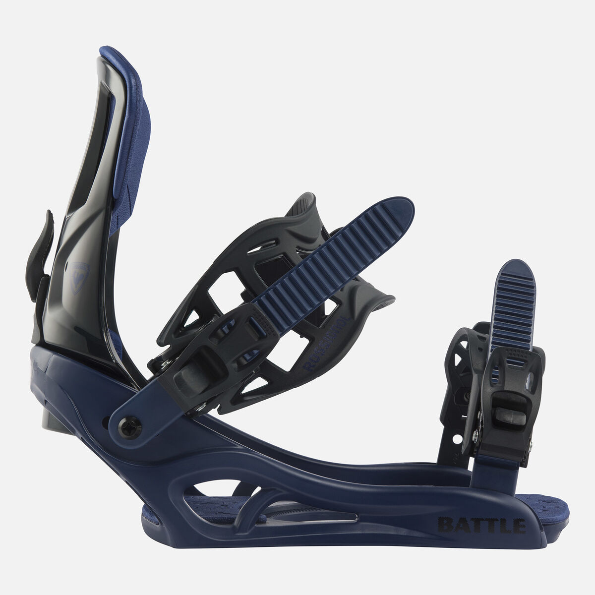 Unisex Battle Snowboardbindung in Schwarz/Blau (XL)