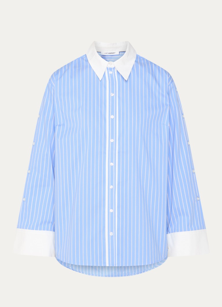 Co'Couture Danny blouse with stripe print