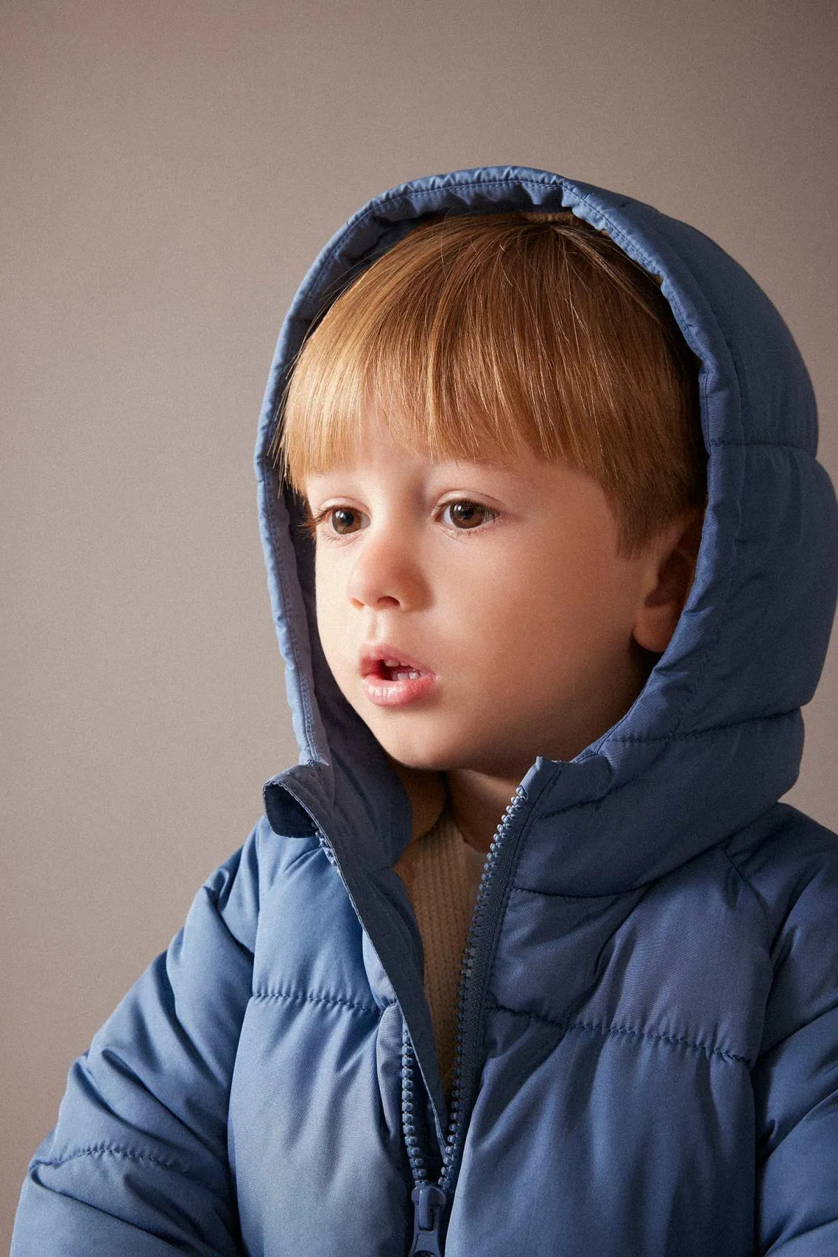 DeFacto  Fleecegefütterter Puffermantel mit Kapuze für Babys