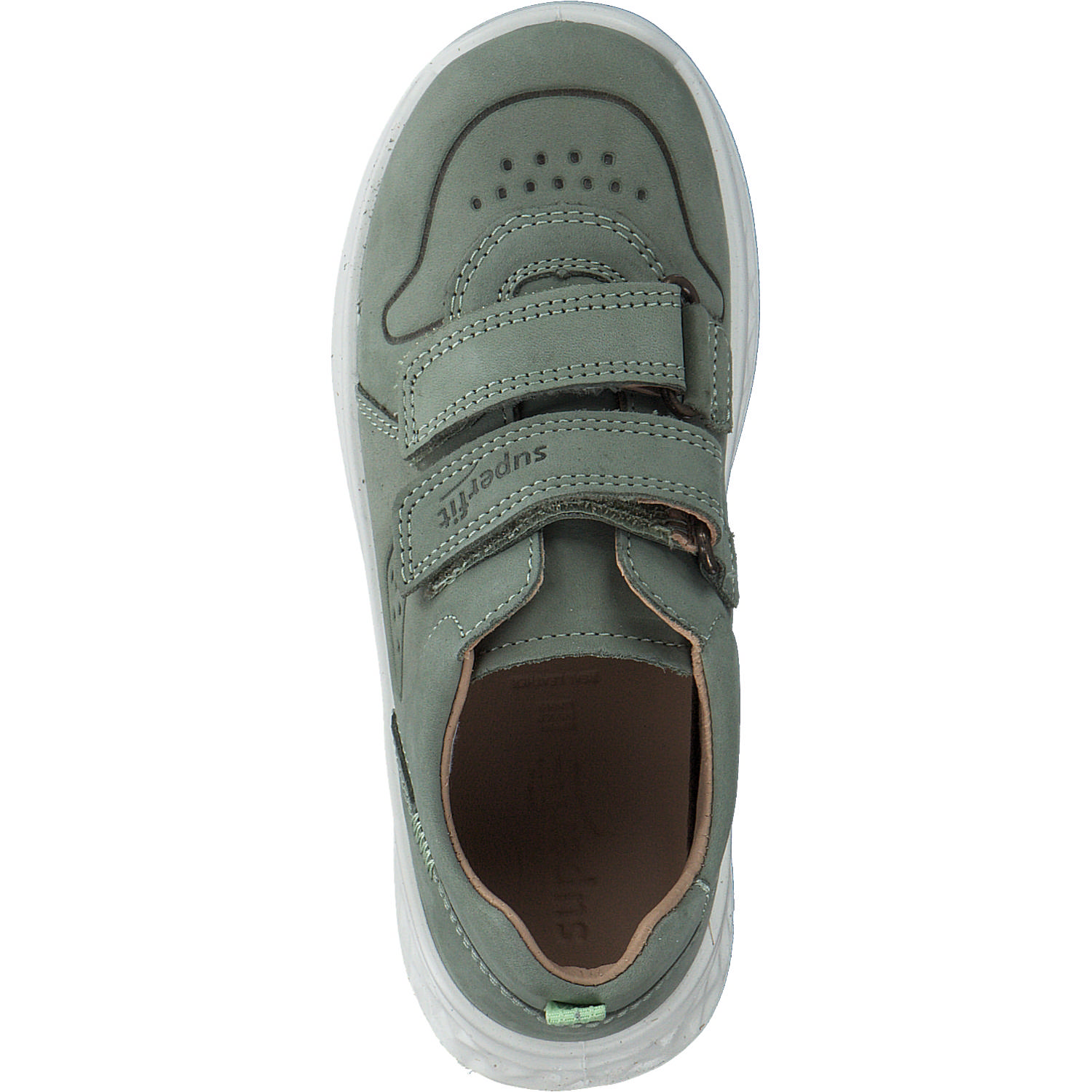 Superfit BREEZE 00365 M, Lauflernschuhe, Kinder, hellgrün