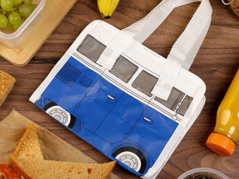 Volkswagen T1 small blau Lunchtasche