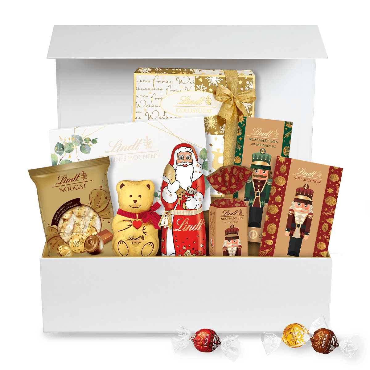 Best of Lindt Xmas Collection Geschenkbox, 1281g (inklusive 200g Pick & Mix)