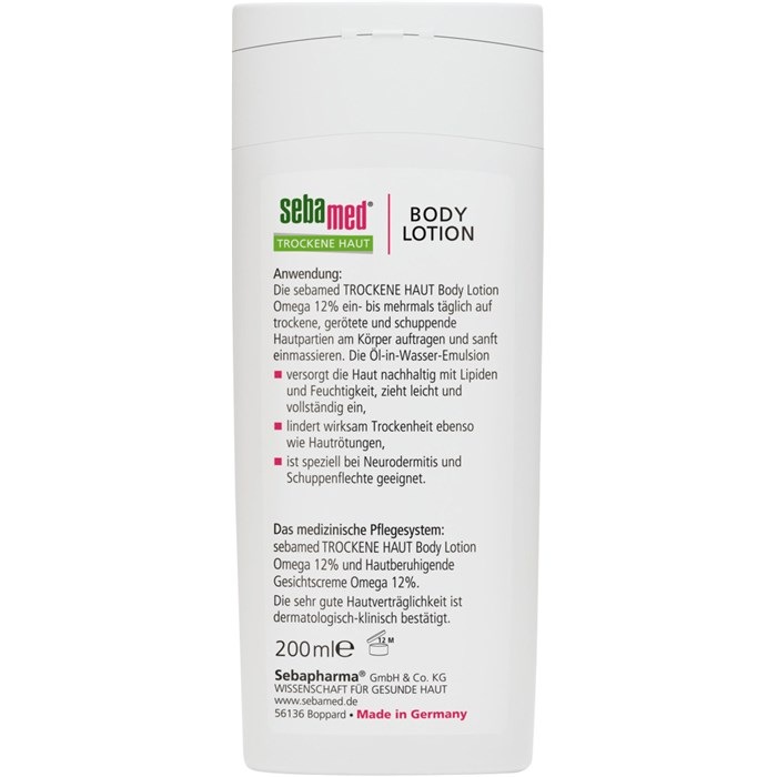 Trockene Haut Body Lotion Omega 12%