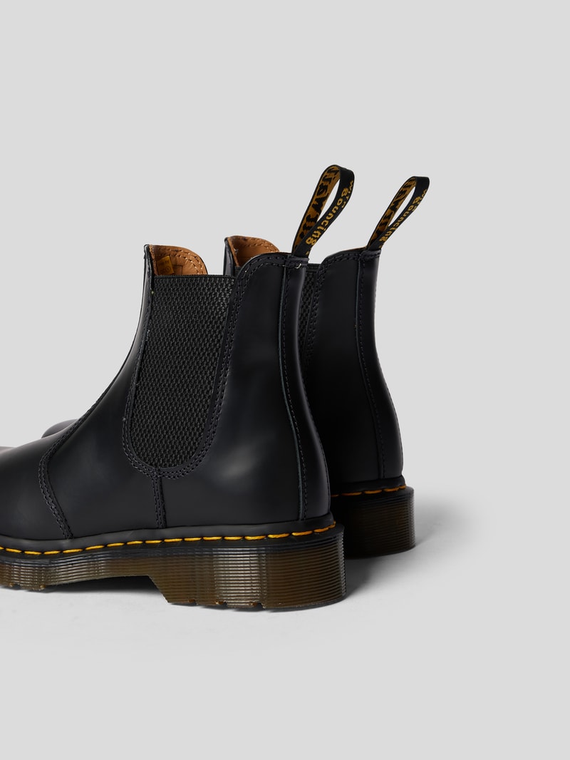 Chelsea Boots aus Leder Modell '2976' in schwarz