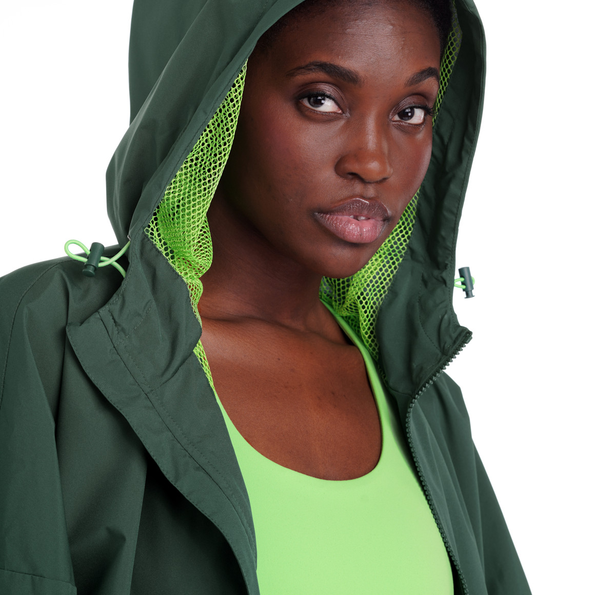 Damen Sportjacke mit Neondetails