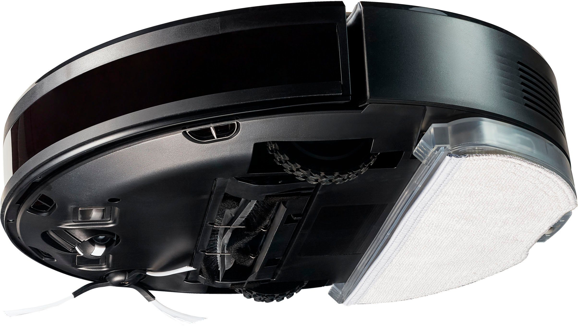 Medion® Nass-Trocken-Saugroboter MD 20040 X40 SW, 30 W, App und Alexa Steuerung, Betriebszeit bis zu 110 min