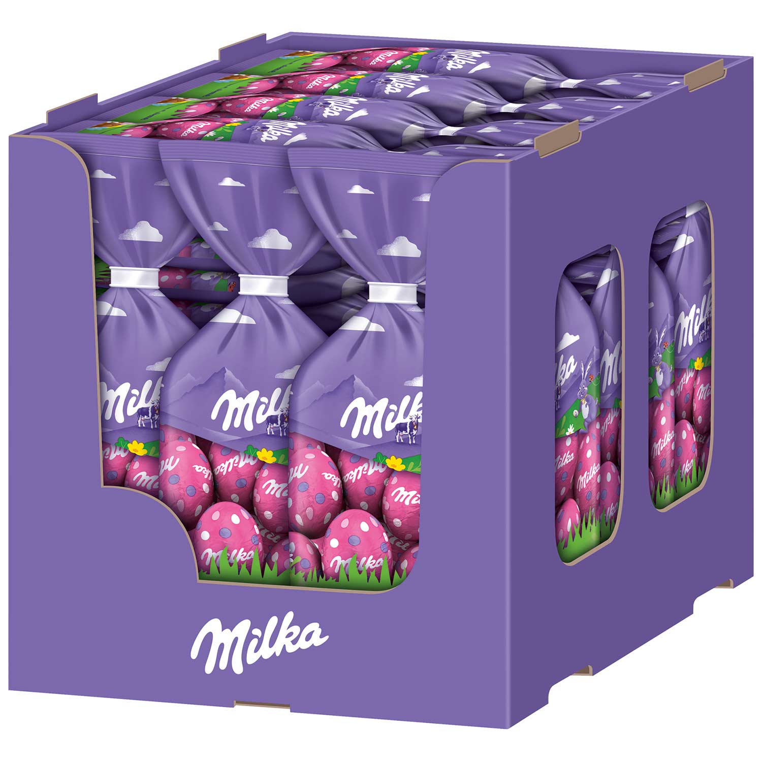 Milka Ostereier Knusper-Crème 100g