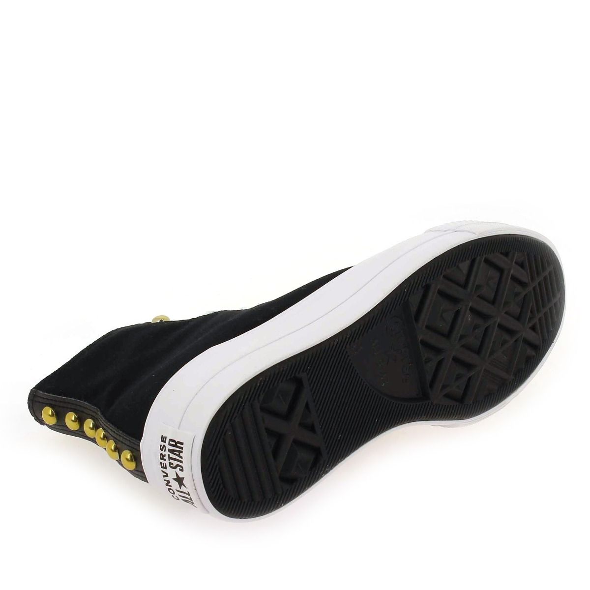 Converse  CTAS LIFT PLATFORM STAR STUDDED - Noir Or