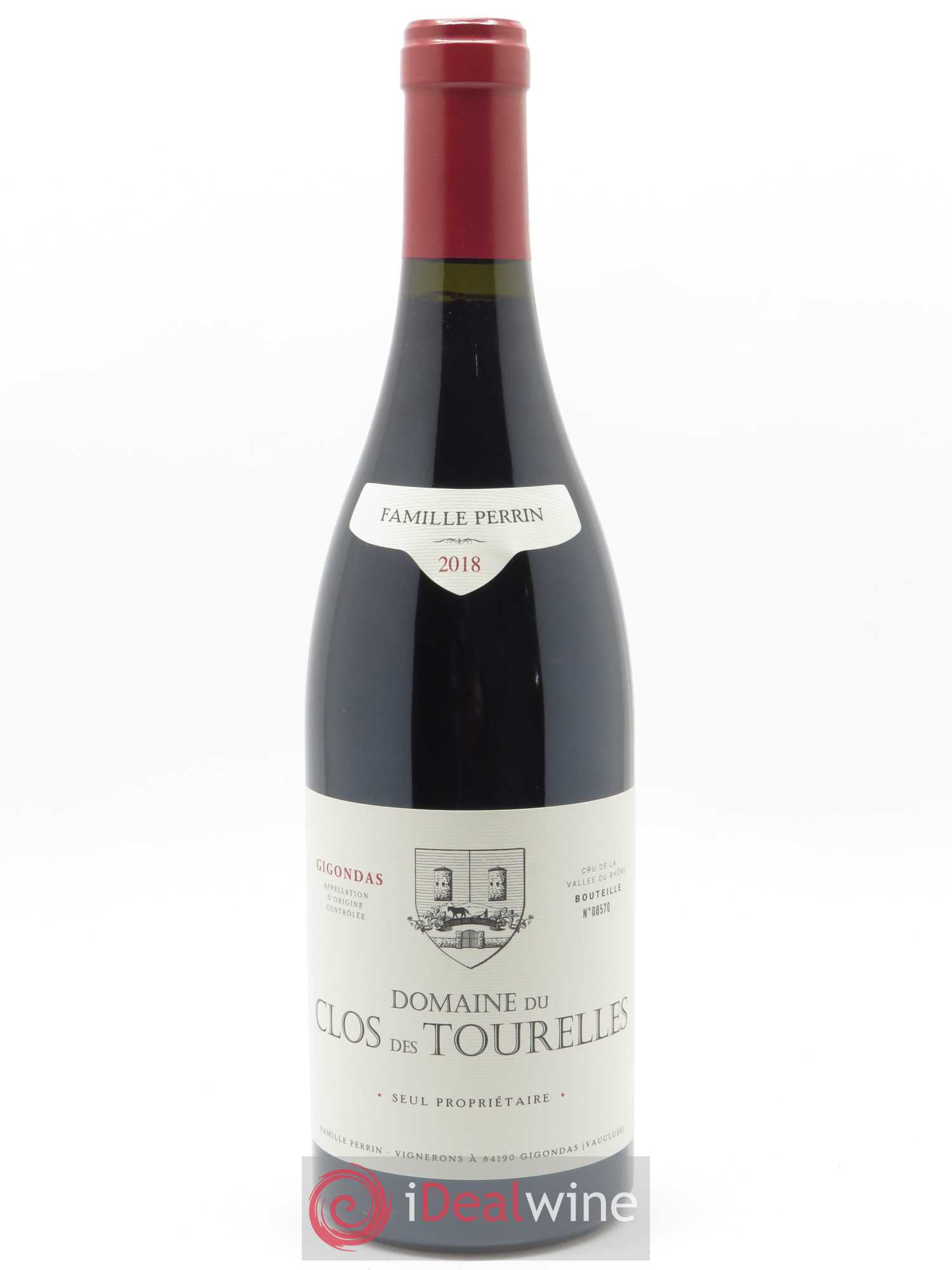 Gigondas Clos Des Tourelles (Domaine du) Famille Perrin  2018 - Lot de 1 Bouteille