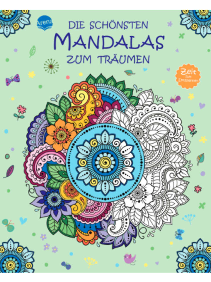 Arena Buch - Zeit zum Entspannen. Die schönsten Mandalas zum Träumen günstig kaufen onesize