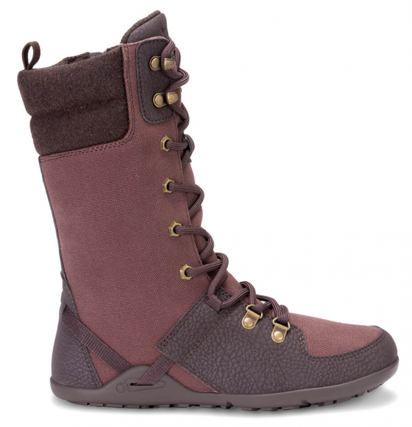 Xero |f ~ Mika Zip Stiefel Warm ~ Chocolate Plum