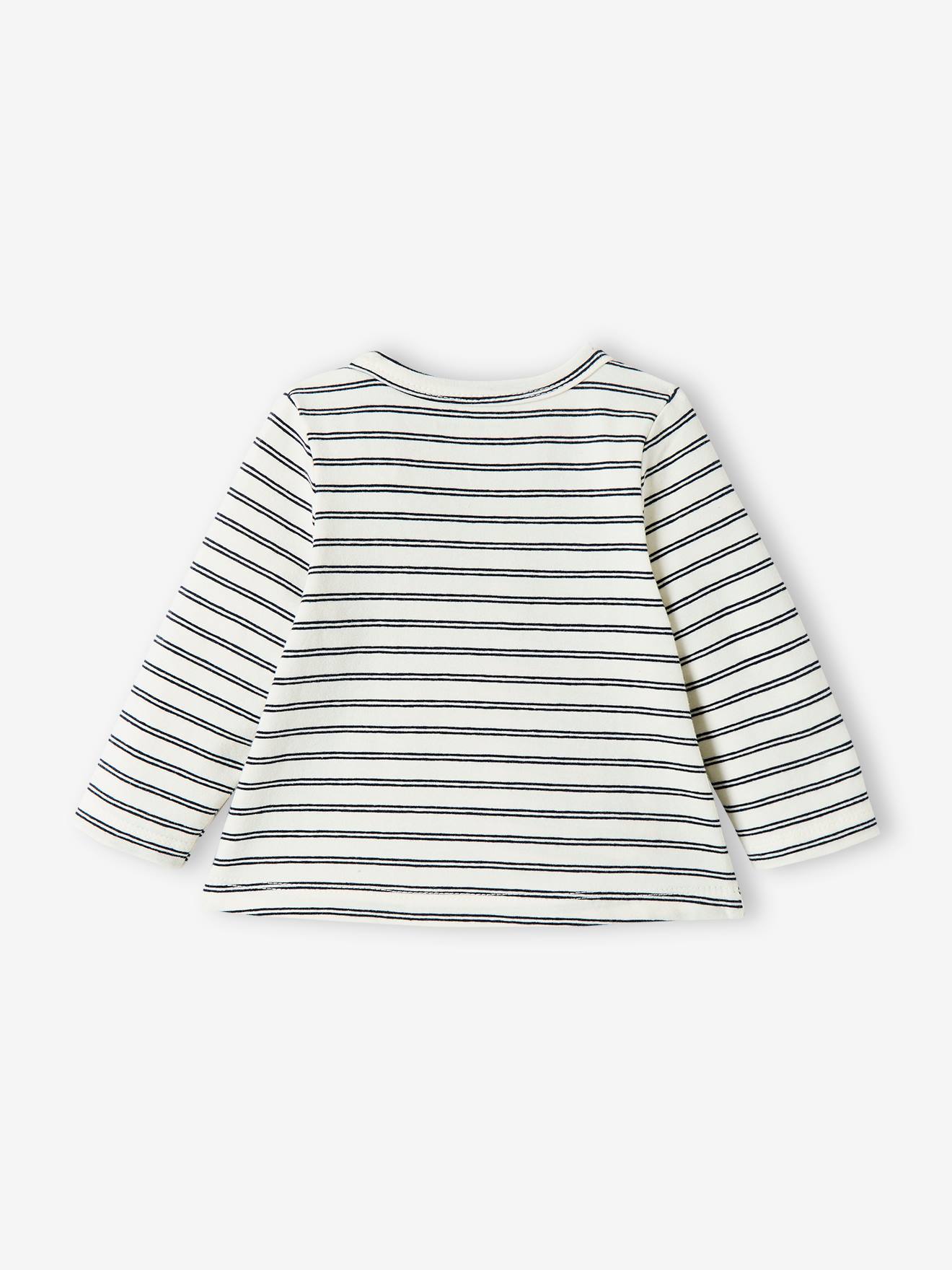 Brassière bébé naissance coton et élasthanne BASICS ivoire