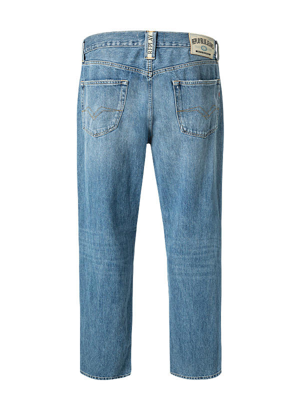 Replay, Jeans M9Z1, Straight Fit, Baumwolle 12oz, blau