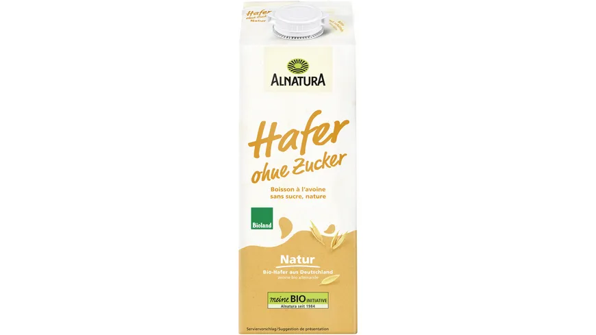 Alnatura Bio Hafer Drink ohne Zucker 1 l