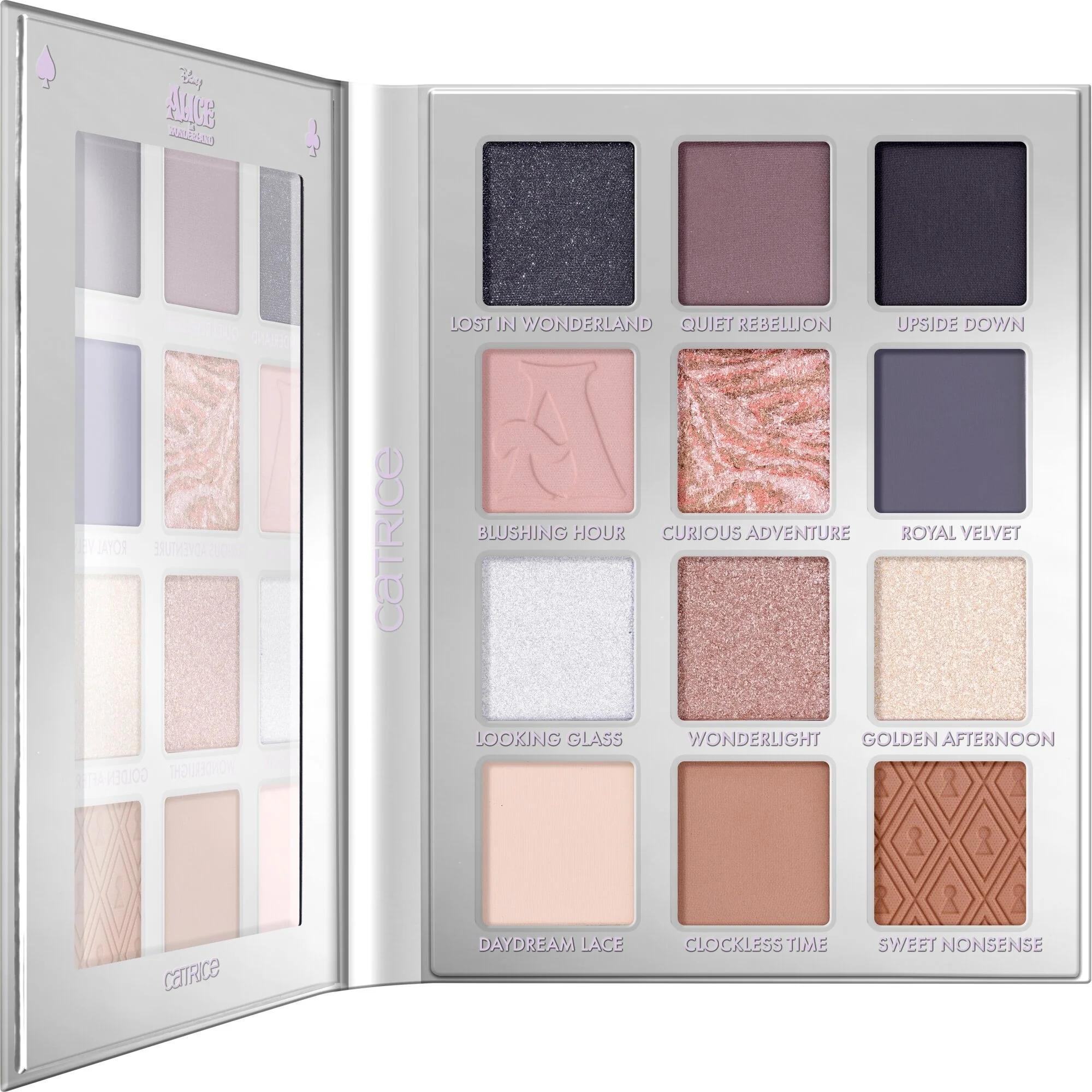 Disney Alice in Wonderland paleta sjenila za oči - Paleta sjenila za oči