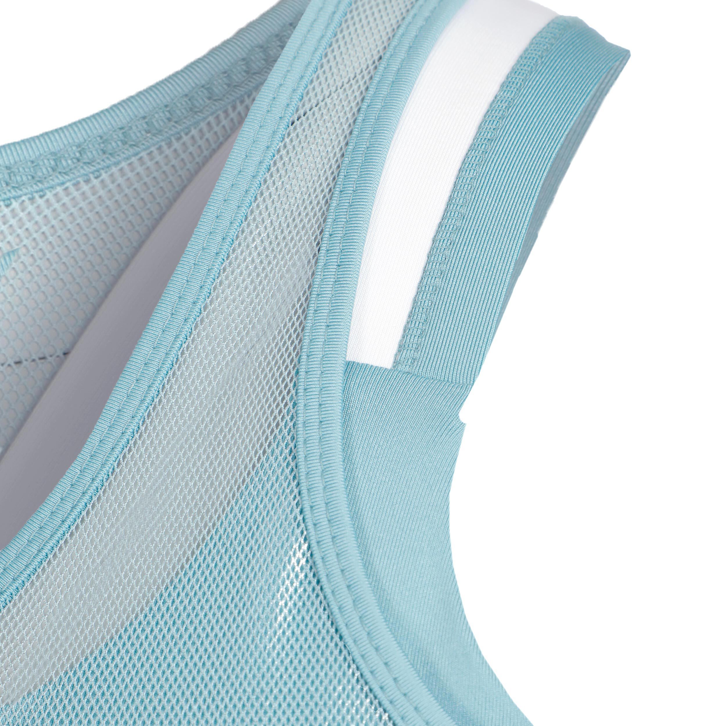 Feelin Mesh With Bra Tank-Top Damen - Türkis, Mehrfarbig
