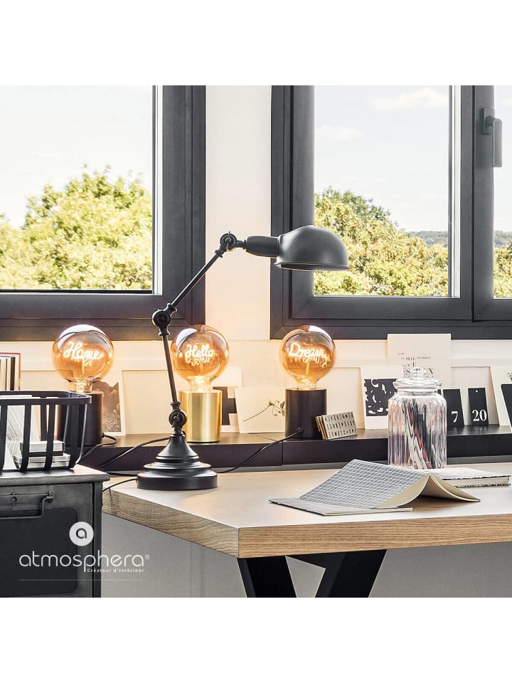 Atmosphera Créateur d'intérieur Schreibtischlampe in schwarz günstig kaufen onesize