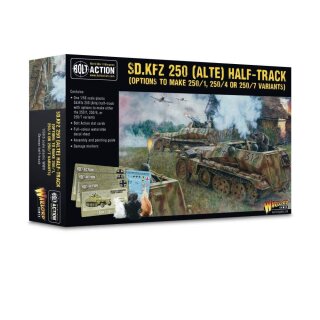 Sd.Kfz 250 Alte (Options For 250/1, 250/4 & 250/7)