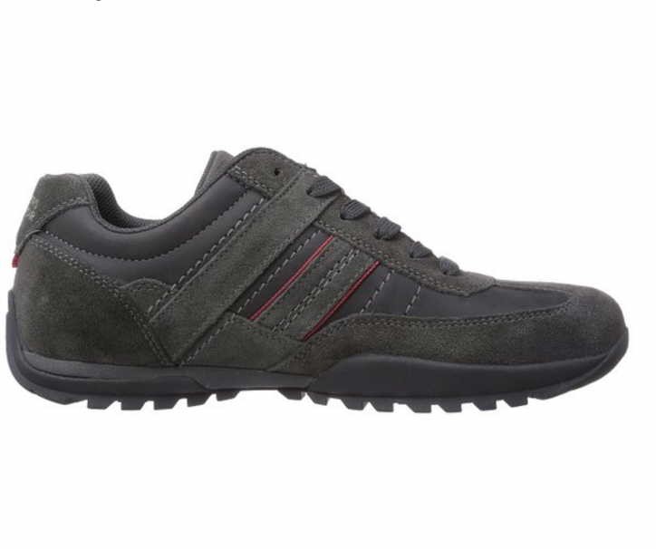 DOCKERS Komfort Schnürer grau