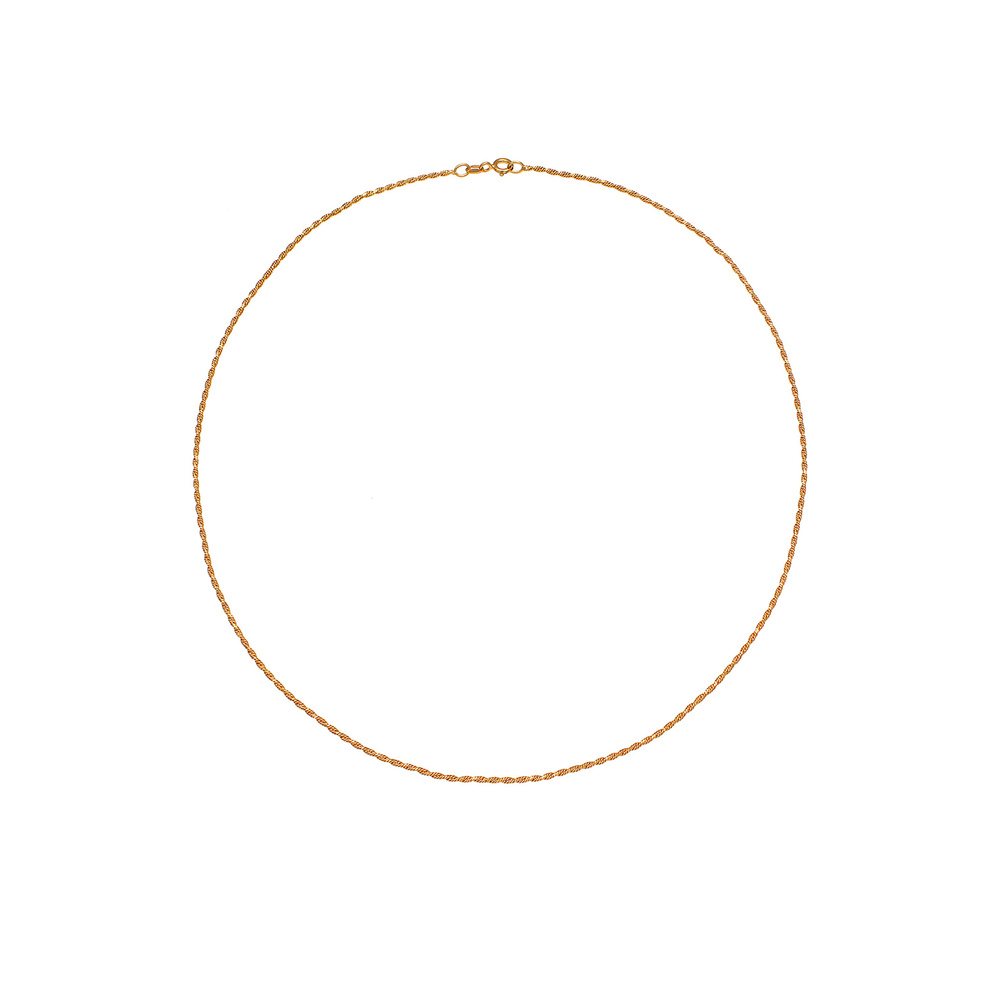 Elli Elli Collier Basic Kordelkette Gedreht Twist Fein 925 Silber Bijoux