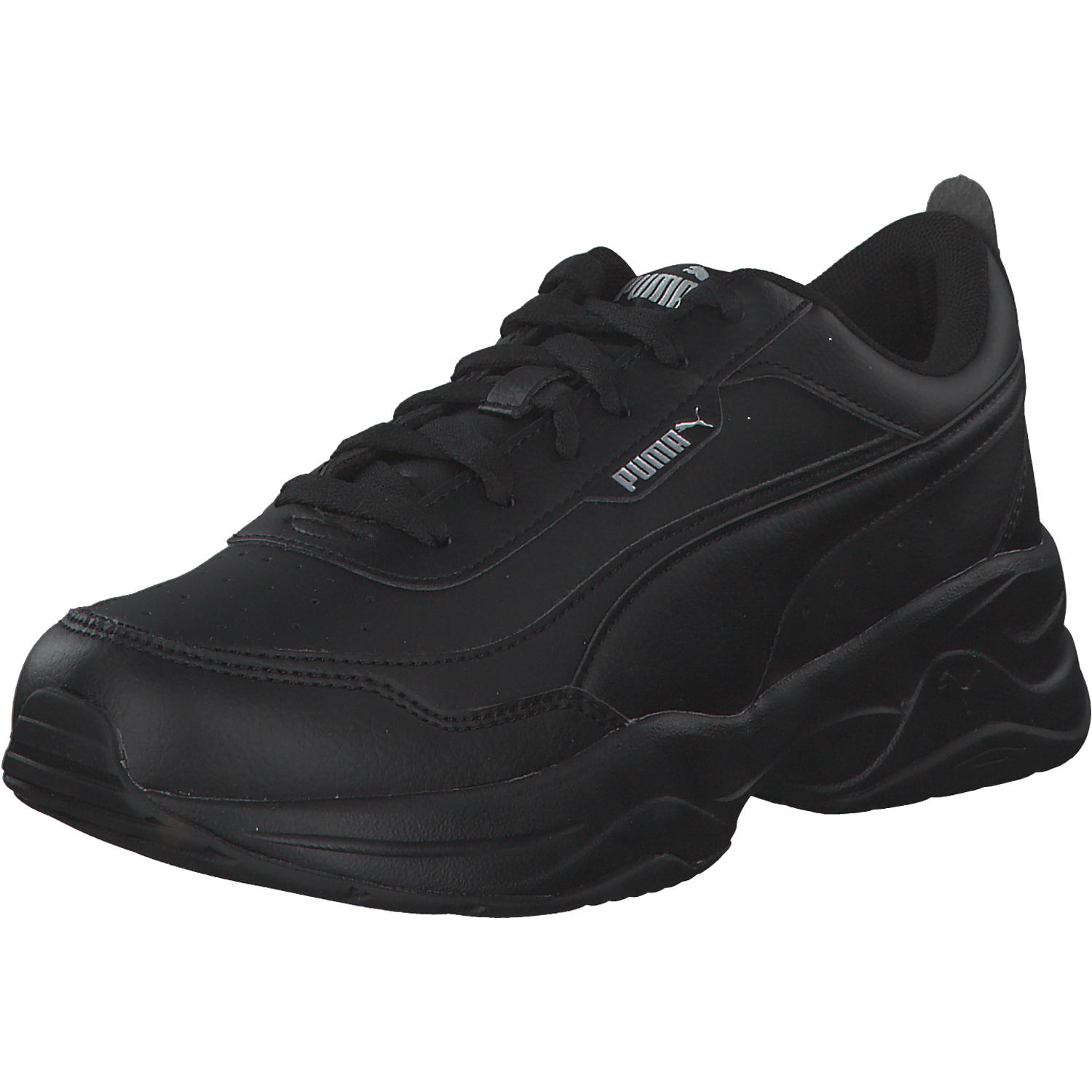 Puma Cilia Mode 371125, Sneakers Low, Damen, Schwarz ( Black/Silver)