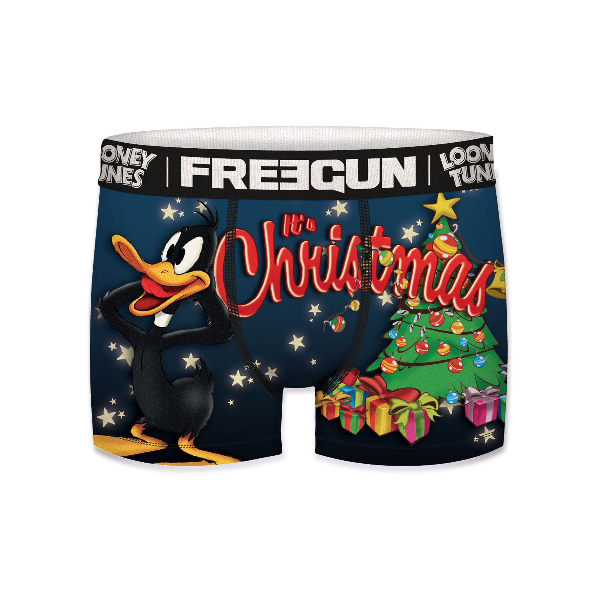 Boxer en microfibre Daffy Duck & Vil Coyote