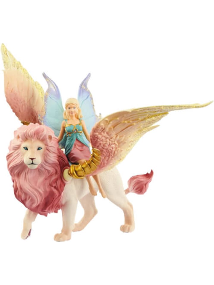 Schleich Spielfigur bayala Elfe auf geflügeltem Löwe, 5-12 Jahre günstig kaufen onesize