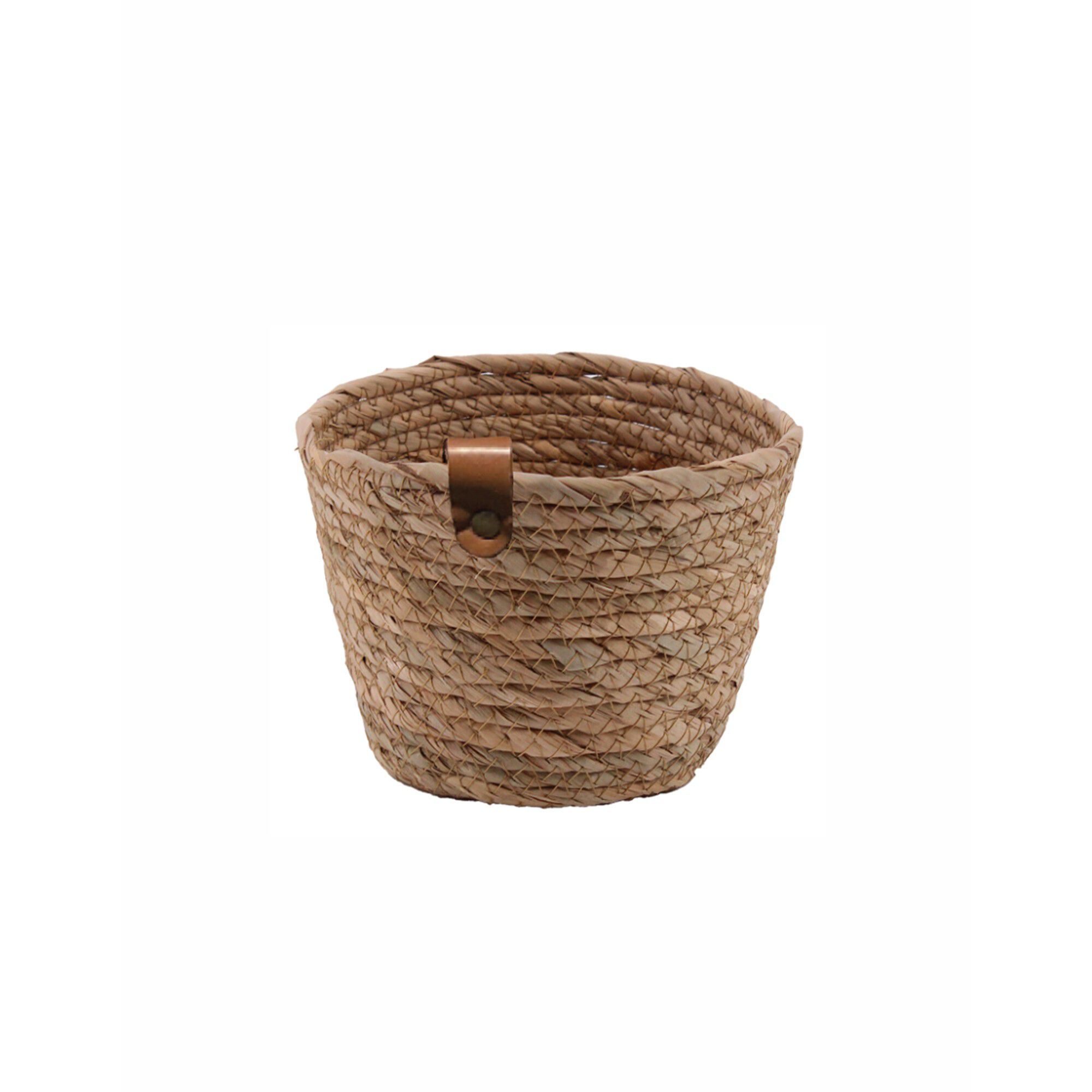 Panier rond jute petit format