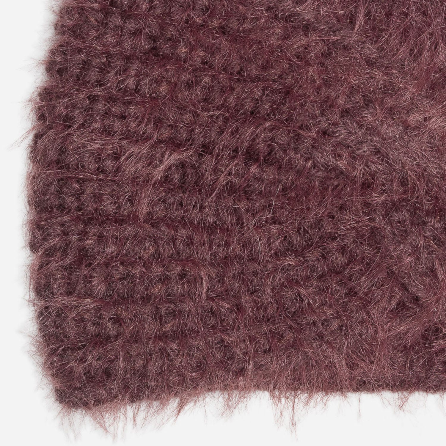 Headband bordeaux en tricot