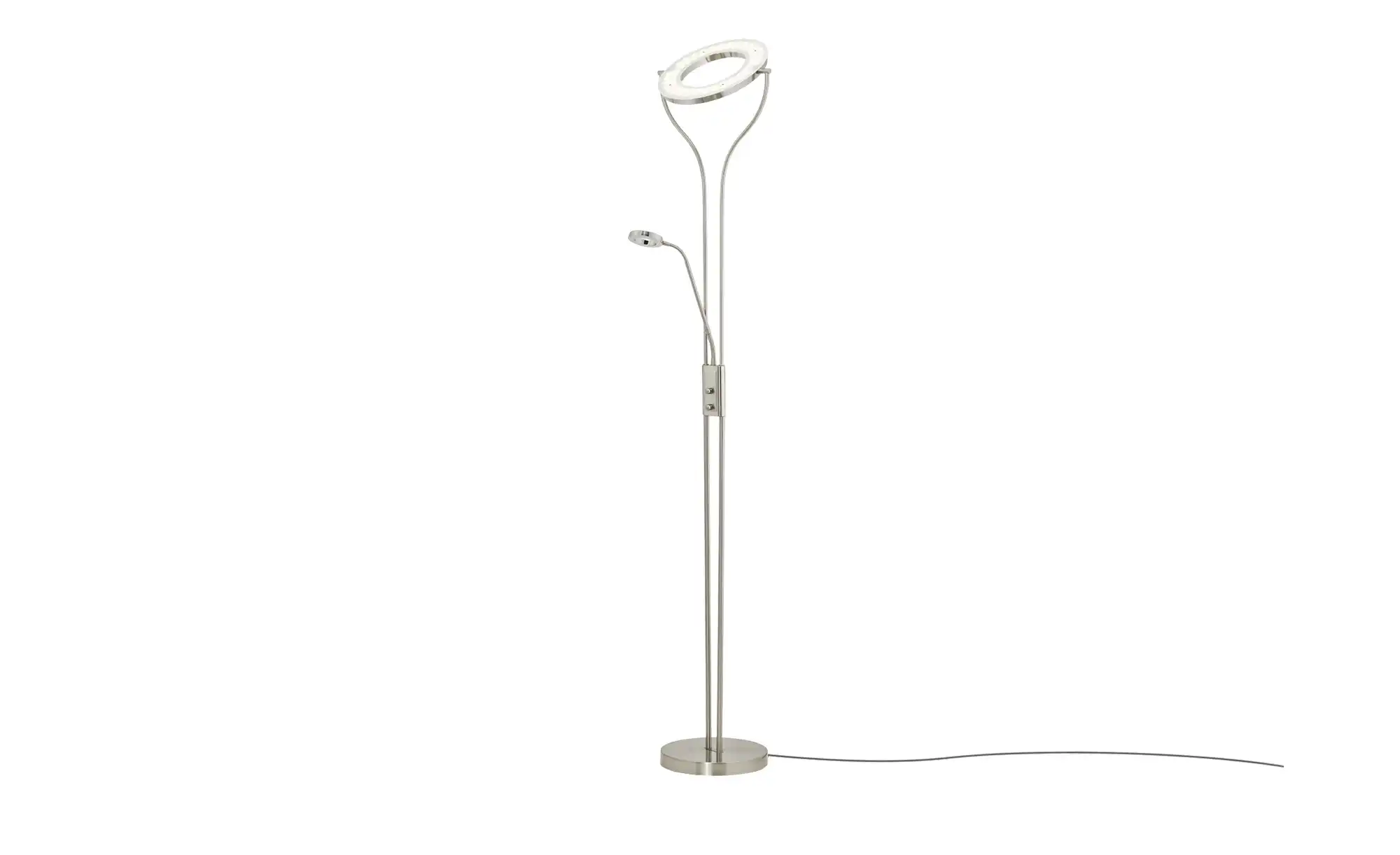 Meisterleuchten LED-Deckenfluter, 2-flammig Chrom