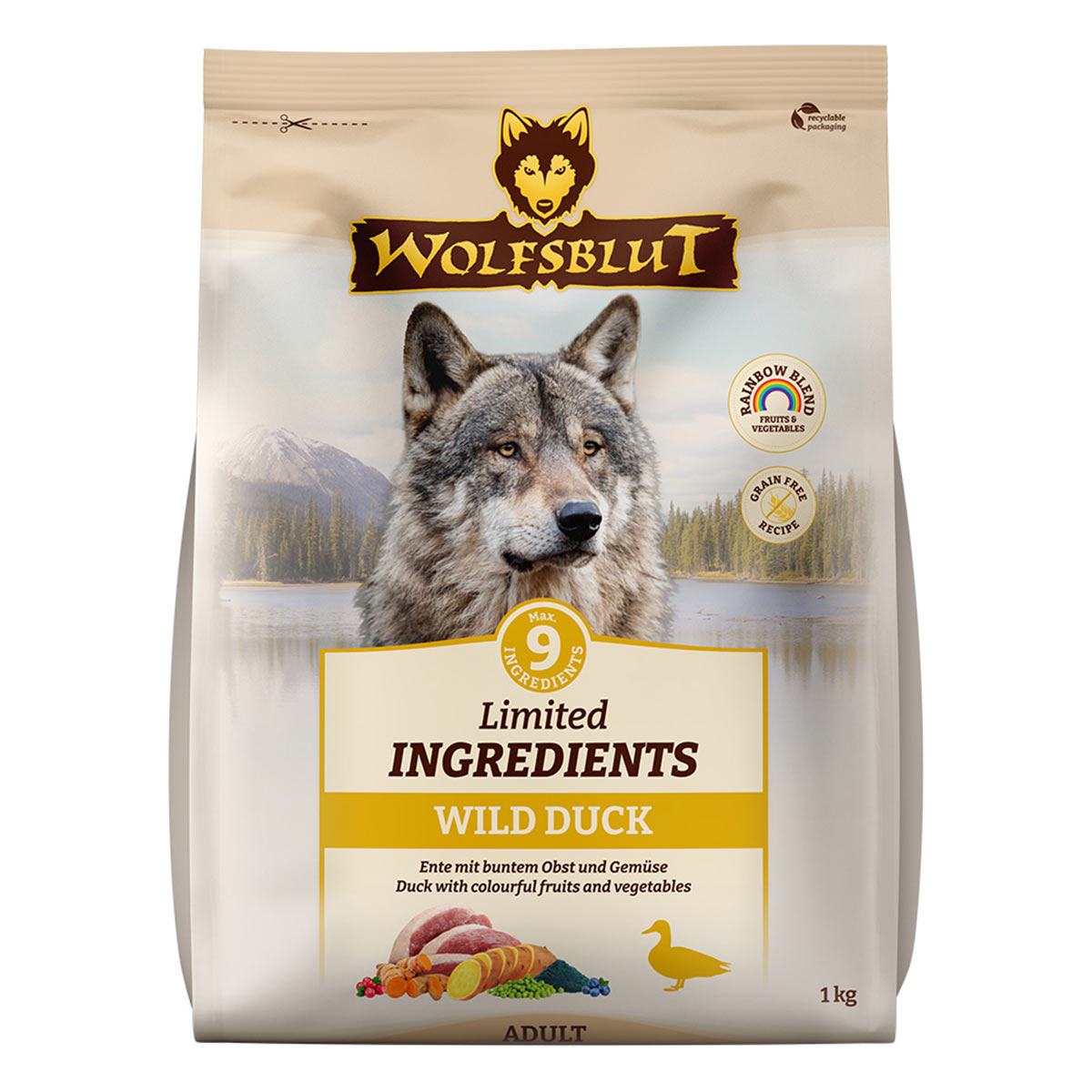 Wolfsblut Limited Ingredients Wild Duck Adult kaufen bei ZooRoyal