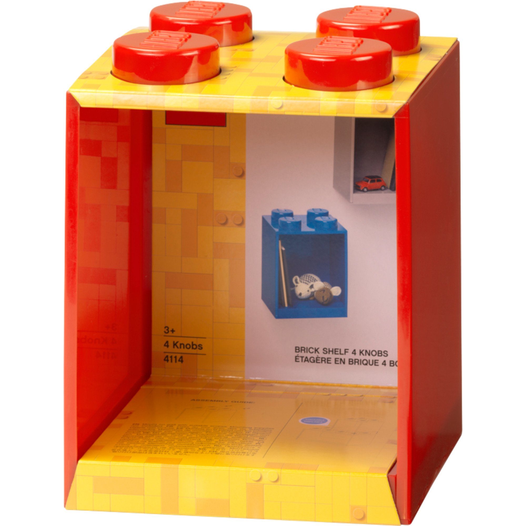Room Copenhagen Spielzeugtruhe Room Copenhagen LEGO Regal Brick 4 Shelf