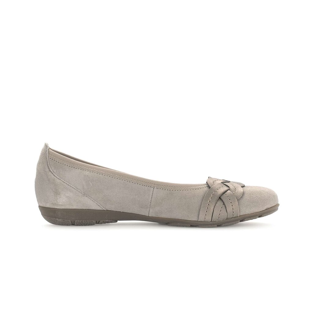 Gabor fashion Sportliche Ballerina grau