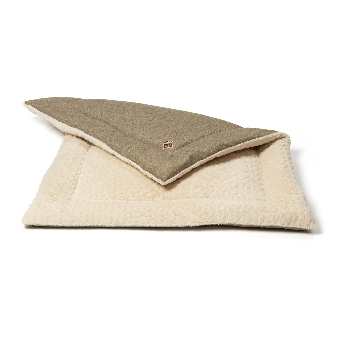 Wallace & Jones Hundebetten Wallace & Jones gepolsterte Wendedecke Bristol beige XL