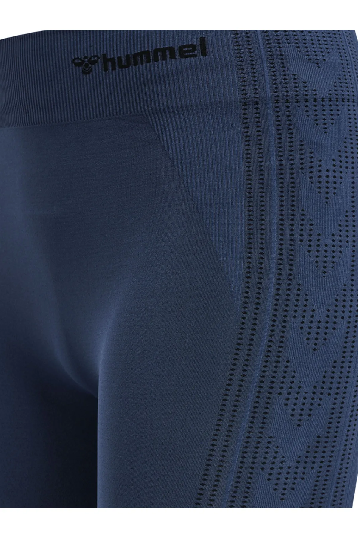 hummel  Sport-Leggings - Blau - Mittlerer Bund