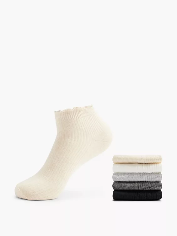 Cosy Nature 5er Pack Sneakersocken
