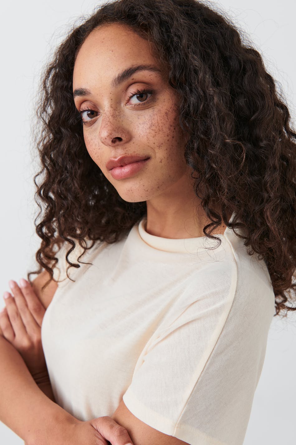 Funnel neck top