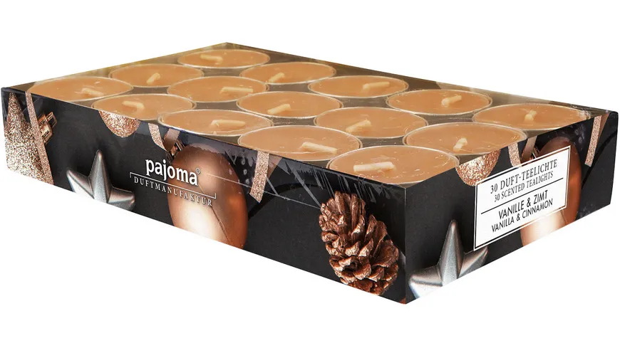 pajoma Teelichter Vanille Zimt
