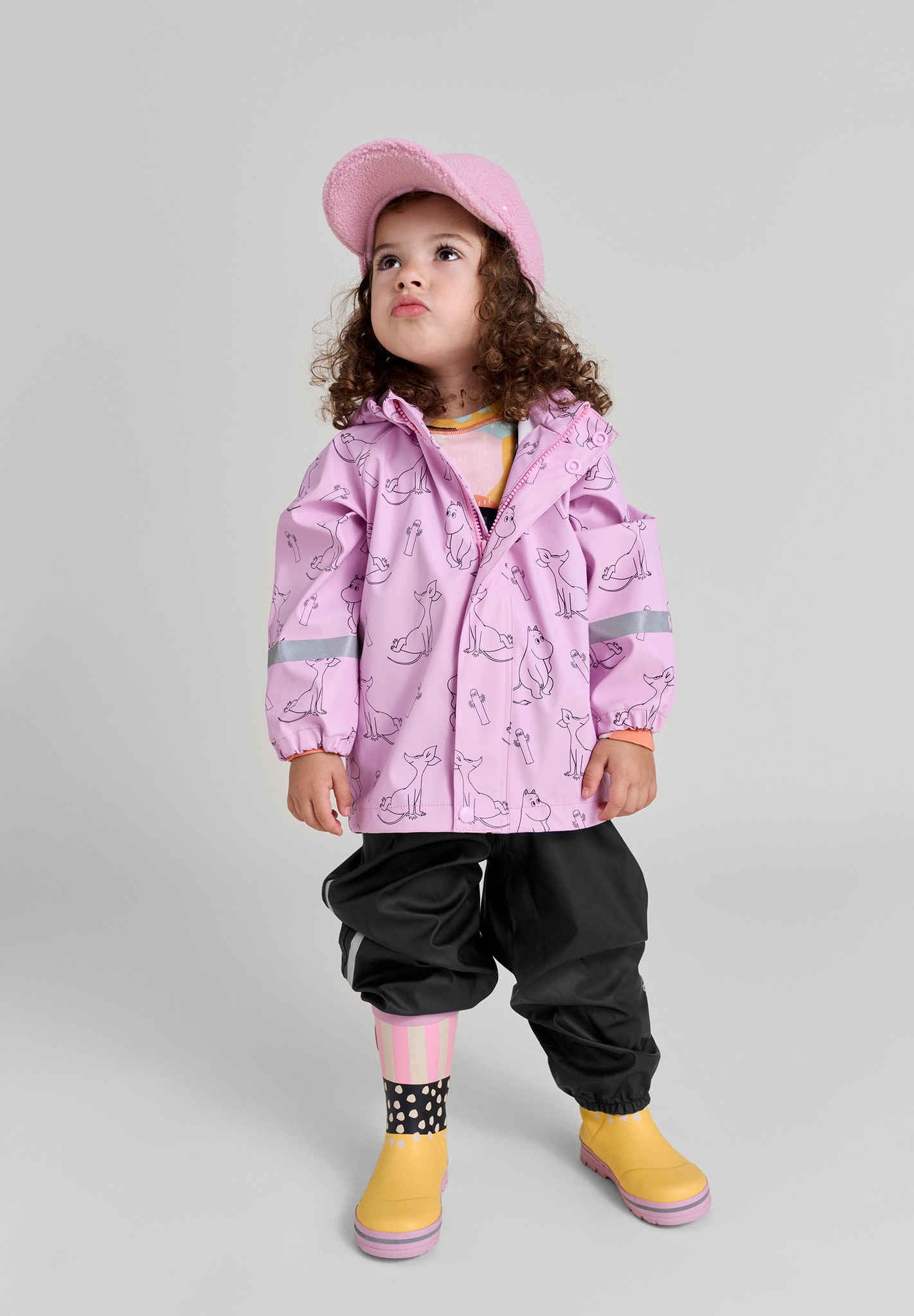 Kleinkinder Regenset Moomin Plask