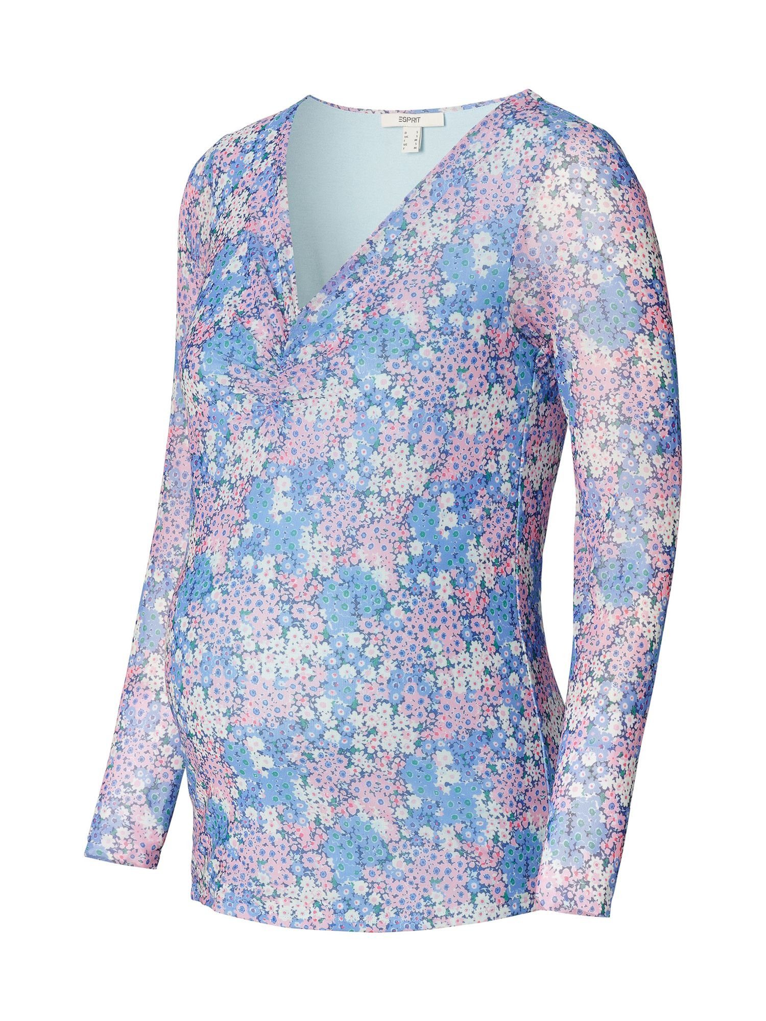 ESPRIT maternity Umstandsshirt Geblümtes Longsleeve